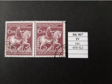Deutsches Reich Mi 907 IV razítkované