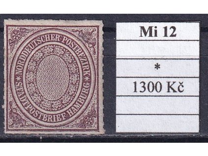 NDP Mi 12 po nálepce