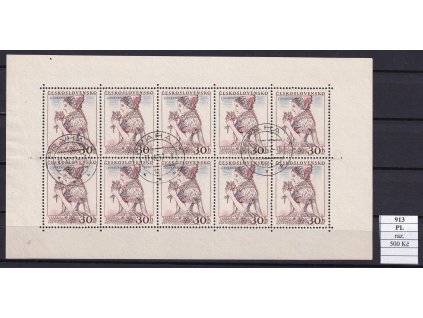 ČSR II 913 PL razítkované