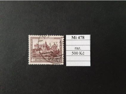Deutsches Reich Mi 478 razítkované