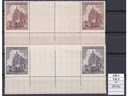 Protektorát 120-1 VK 5 svěží