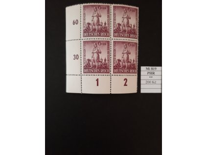 Deutsches Reich Mi 819 PHR svěží