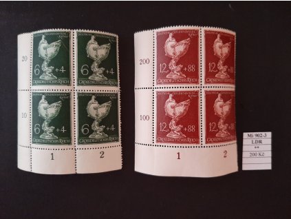 Deutsches Reich Mi 902-3 LDR svěží
