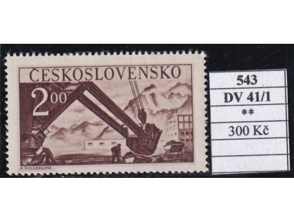 ČSR II 543 DV 41/1 svěží