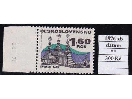 ČSR II 1876 xb datum svěží