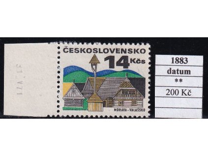 ČSR II 1883 datum svěží