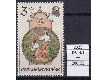 ČSR II 2325 DV 4/1 svěží