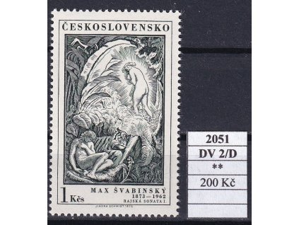 ČSR II 2051 DV 2/D svěží