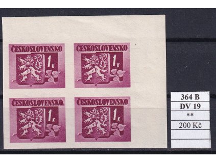 ČSR II 364 B DV 19 svěží