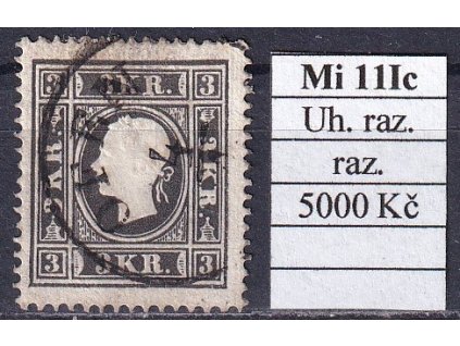 Rakousko Mi 11 Ic Uhorské razítko