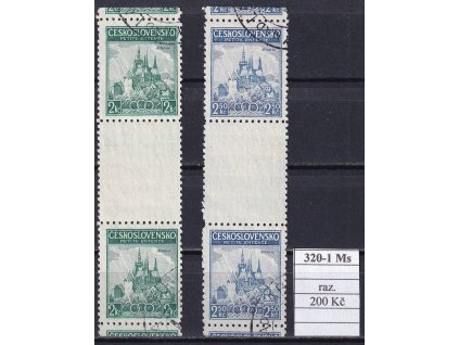 ČSR I 320-1 Ms razítkované