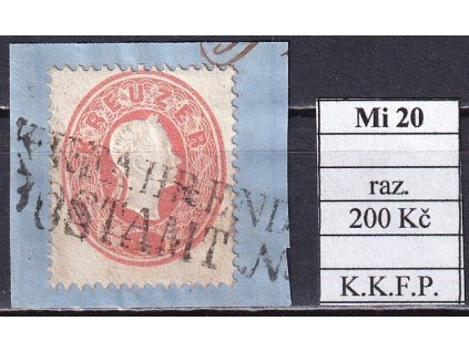 Rakousko Mi 20 KKFP razítkované