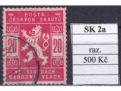 ČSR I SK 2a razítkované