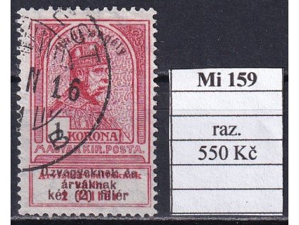 Maďarsko Mi 159 razítkované
