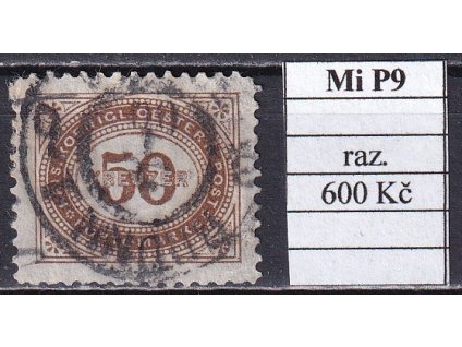Rakousko Mi P 9 razítkované
