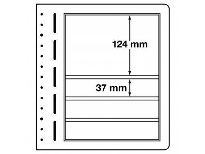 LB listy zn. Leuchtturm - 4 kapsy mix