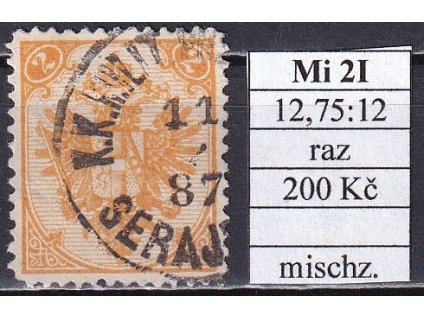 Bosna Mi 2 I smíšené zoubkování razítkované