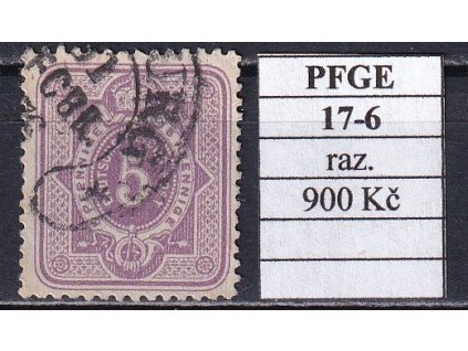 Hufeisenstempel 17-6 PFGE razítkované