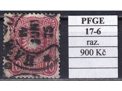 Hufeisenstempel 17-6 PFGE razítkované