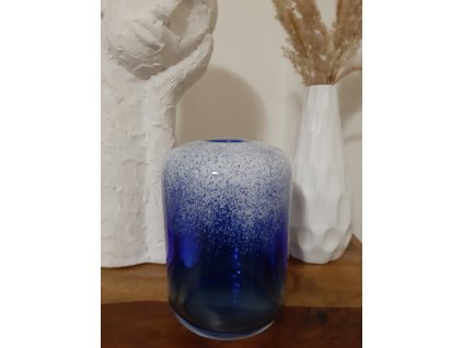 Luxusní váza z foukaného skla - Art Glass PRINC