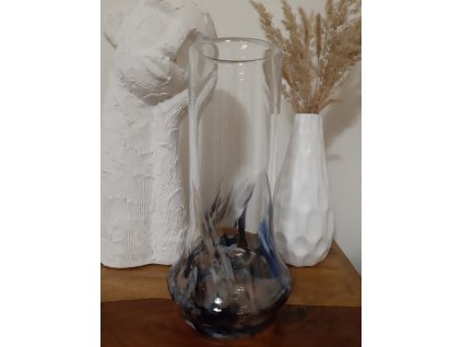 Luxusní váza z foukaného skla - Art Glass PRINC