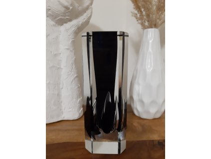 Luxusní váza z hutního skla - Art Glass PRINC