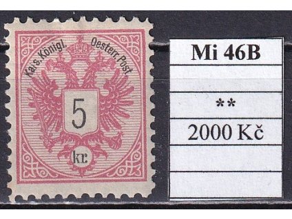 Rakousko Mi 46 B svěží
