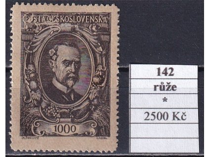 ČSR I 142 DV růže po nálepce