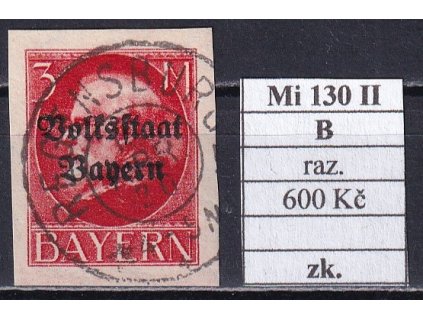 Bayern Mi 130 II B razítkované zkoušené