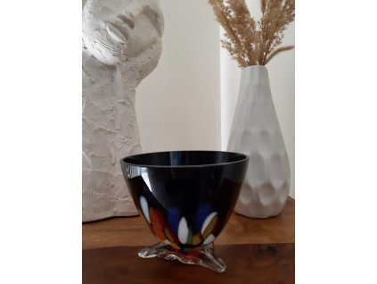 Luxusní mísa z foukaného skla - Art Glass PRINC