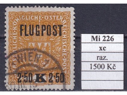 Rakousko Mi 226 xc razítkované
