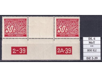 Protektorát DL 6 MsT DZ 2-39 svěží