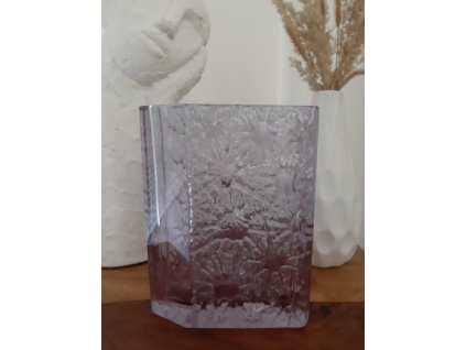Váza z lisovaného skla - Václav Hanuš