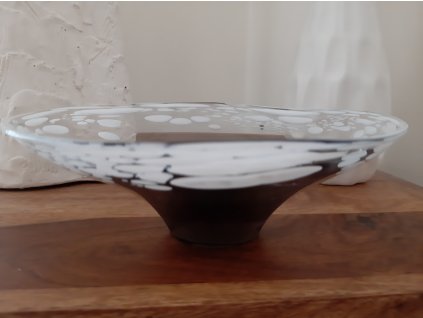 Luxusní mísa z hutního skla - Ladislav Paleček