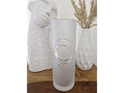 Originální autorská váza s brusem - Josef Pravec