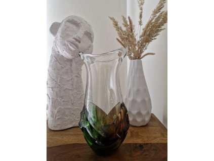 Nádherná váza z hutního skla - Ladislav Paleček