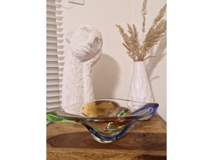 Mísa z hutního skla, kolekce RHAPSODY - F. Zemek