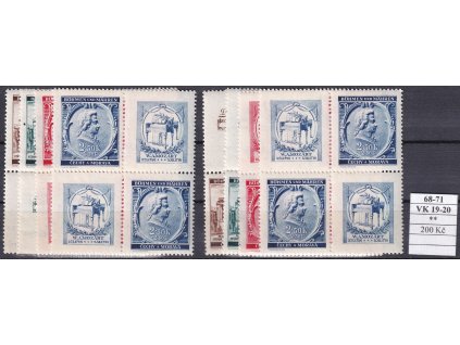 Protektorát 68-71 VK 19-20 svěží