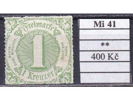 Thurn und Taxis Mi 41 svěží