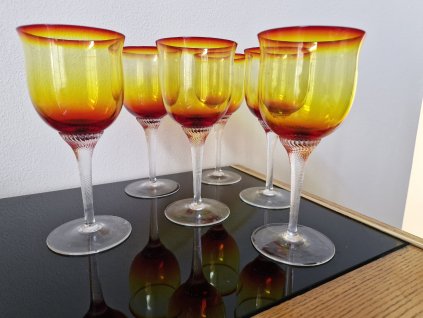 Sada 6 skleniček na víno - Jan Gabrhel