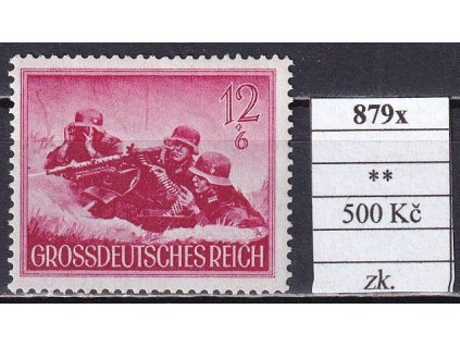 Deutsches Reich Mi 879 x svěží