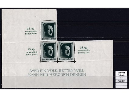 Deutsches Reich Mi 648x3 svěží