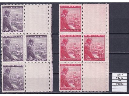 Protektorát 106-7 VK 12 svěží