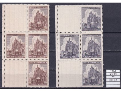 Protektorát 120-1 VK 12 svěží