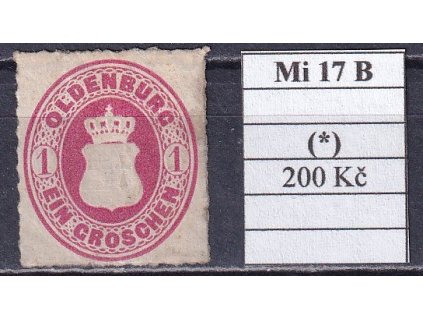 Oldenburg Mi 17 B bez lepu