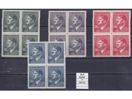 Protektorát 96-9 čtyřbloky svěží