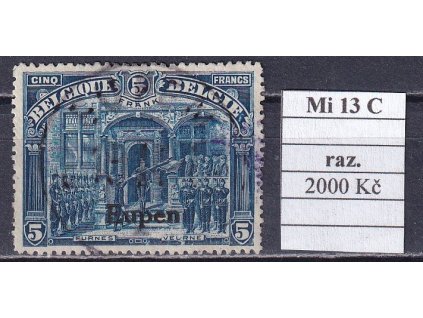 Eupen Mi 13 C razítkované