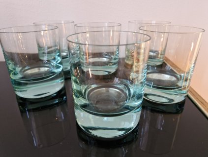 6x sklenice Whiskey set - Oldřich Lípa, MOSER