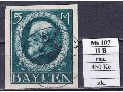 Bayern Mi 107 II B razítkované zkoušené