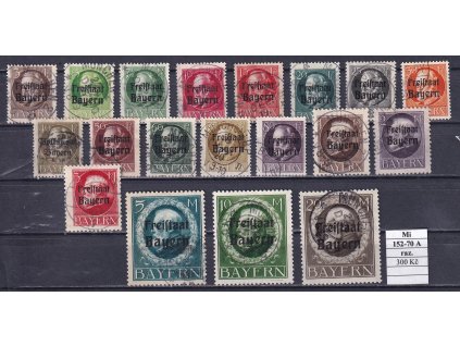 Bayern Mi 152-70 A razítkované